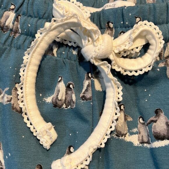 Fat Face Penguin Jogger Leggings Pockets Sz 6 - Picture 4 of 7